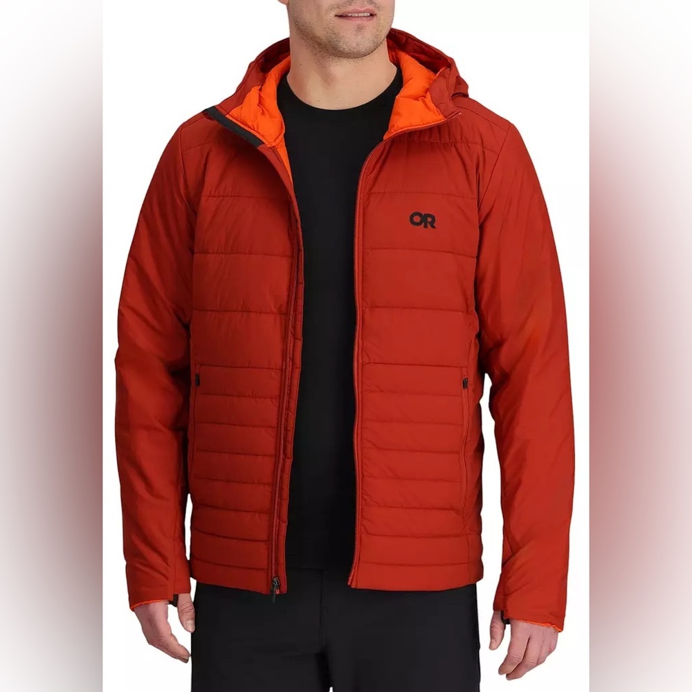Outdoor Research Men’s Shadow Insulated Hoodie Jacket in Color Jupiter Size L - Picture 7 of 11